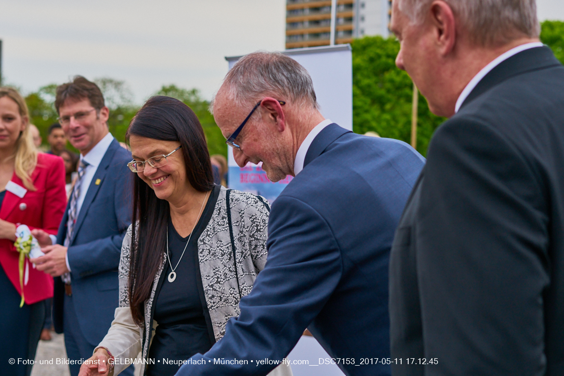 11. Mai 2017 - Grundsteinlegung für die LOGE und dem Kulturquadrat in Neuperlach